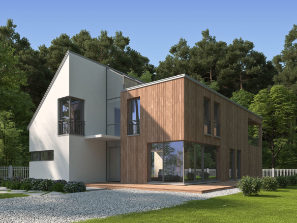 Guaranteed modern home