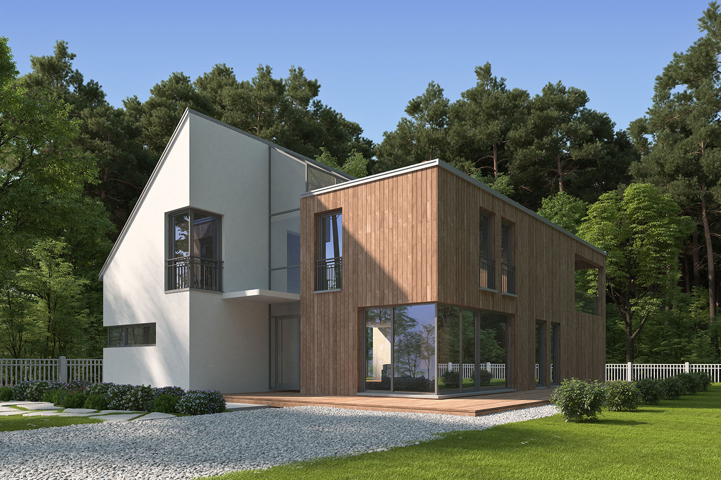 Guaranteed modern home