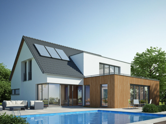 Villa relaxing green view