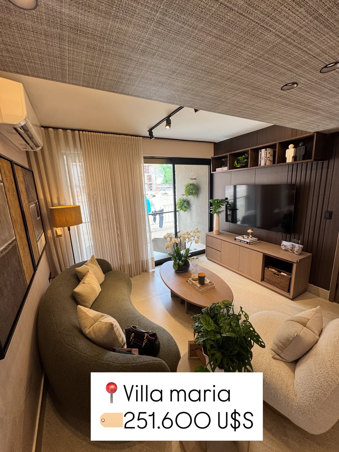 Apartamento de 3 habitaciones en Villa María — Últimas unidades