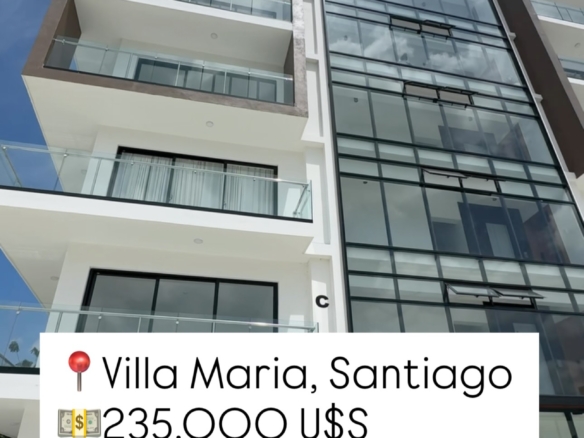 Apartamento de 3 habitaciones en Villa María