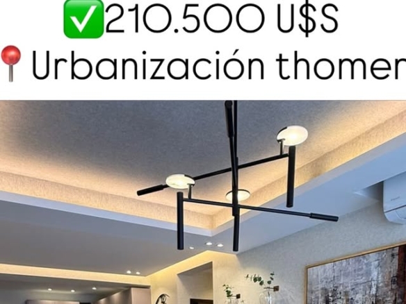 Apartamento de 3 habitaciones en Urbanización Thomen — 122 m²